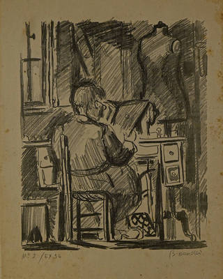 Aldo Bonadei - Ateliê de costura