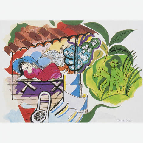 Originais para o Álbum: Casa - Grande & Senzala de Cícero Dias & Gilberto Freyre