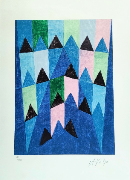 Alfredo Volpi - Bandeirinhas