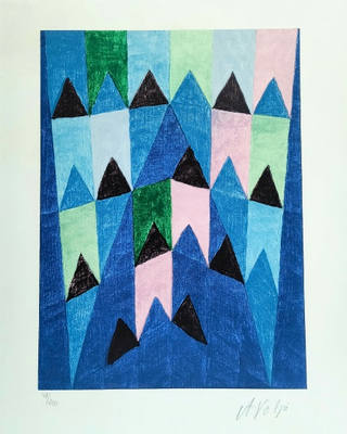 Alfredo Volpi - Bandeirinhas