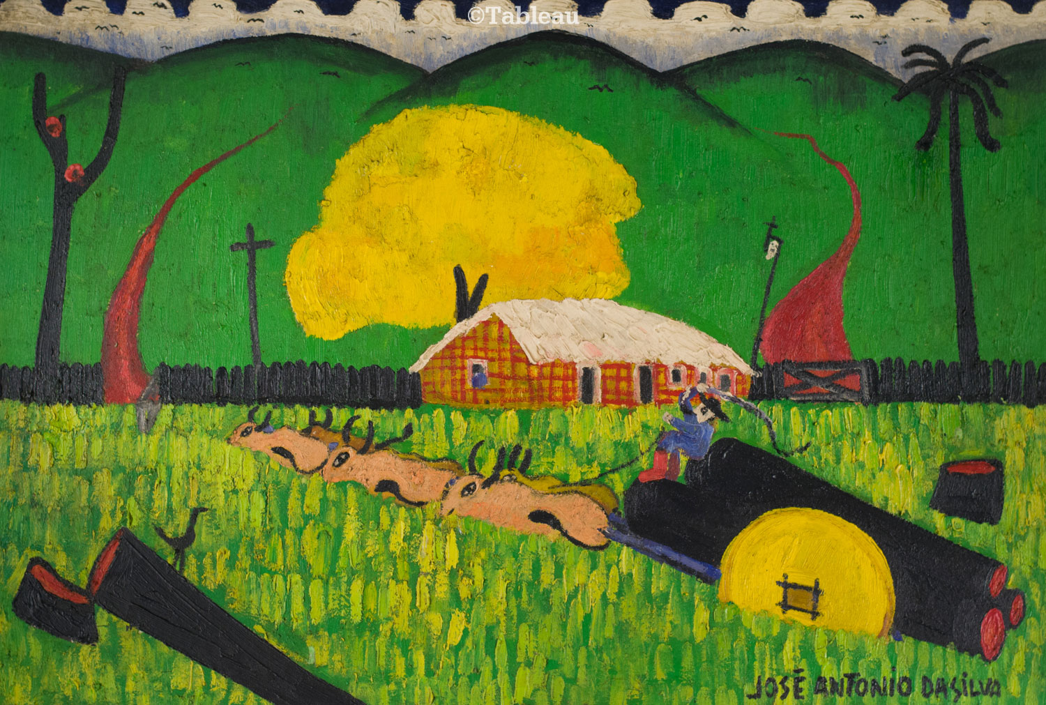 José Antônio da Silva - Carro de bois