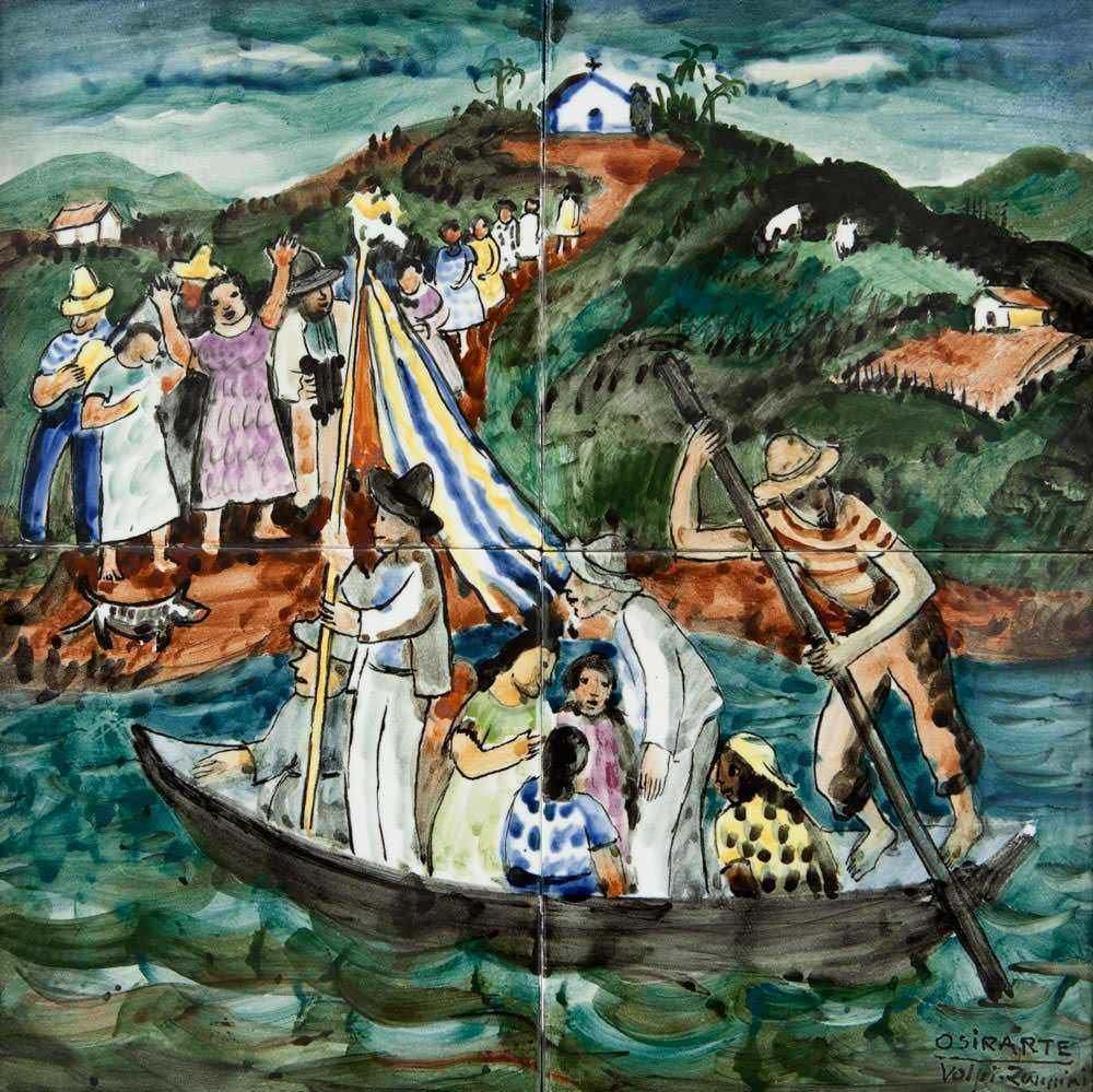 Alfredo Volpi - Navegantes