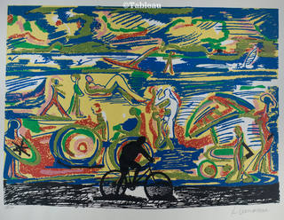 Rubens Gerchman - Na praia