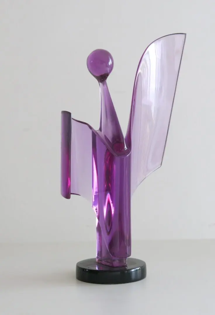 Aldemir Martins - Anjo 22 alt. Escultura em resina Acrilica