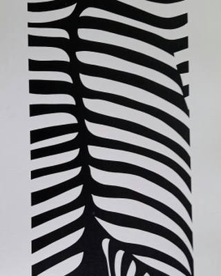 Kleber Ventura - Abstrato em preto e branco