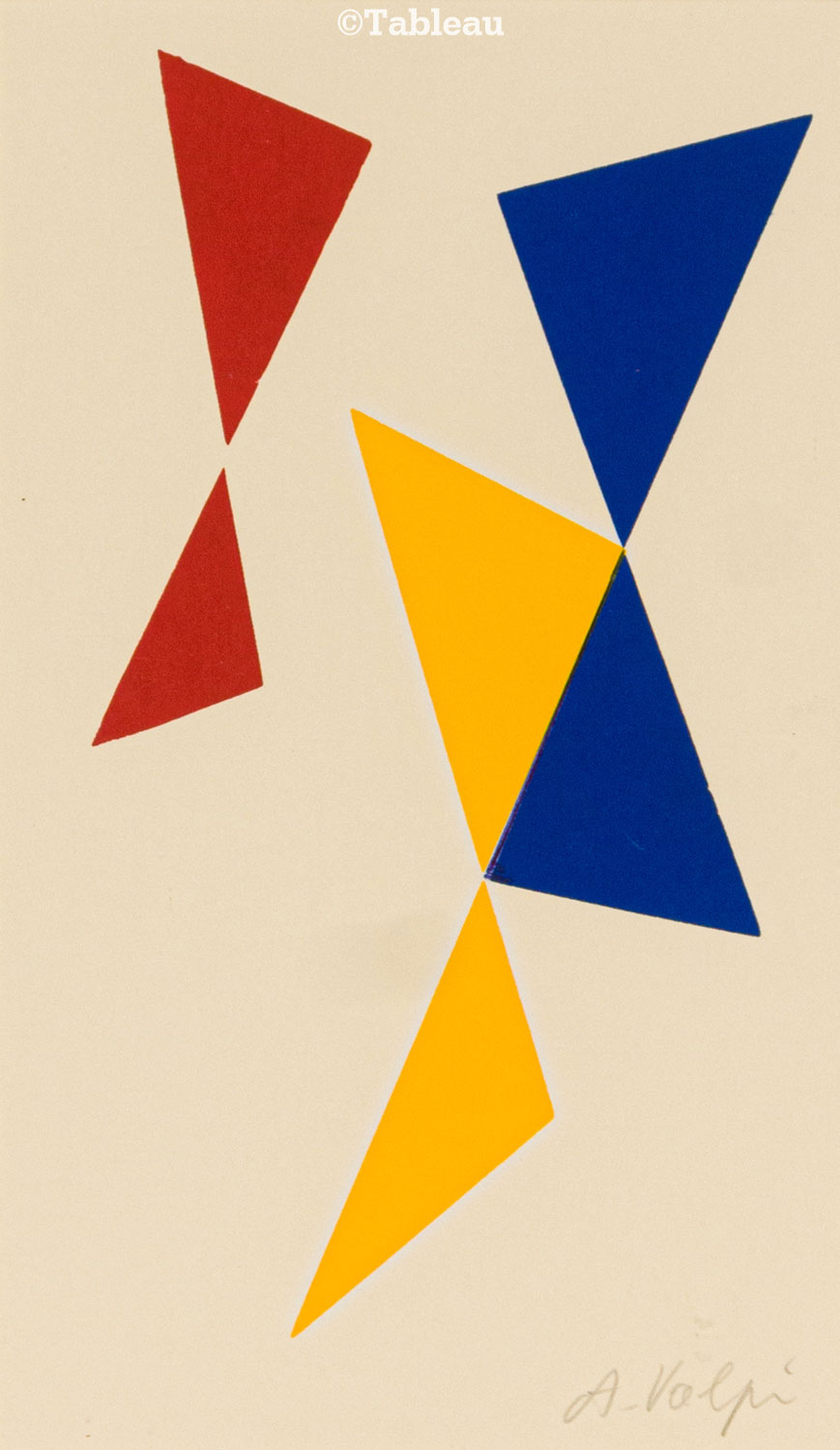 Alfredo Volpi - Triângulos