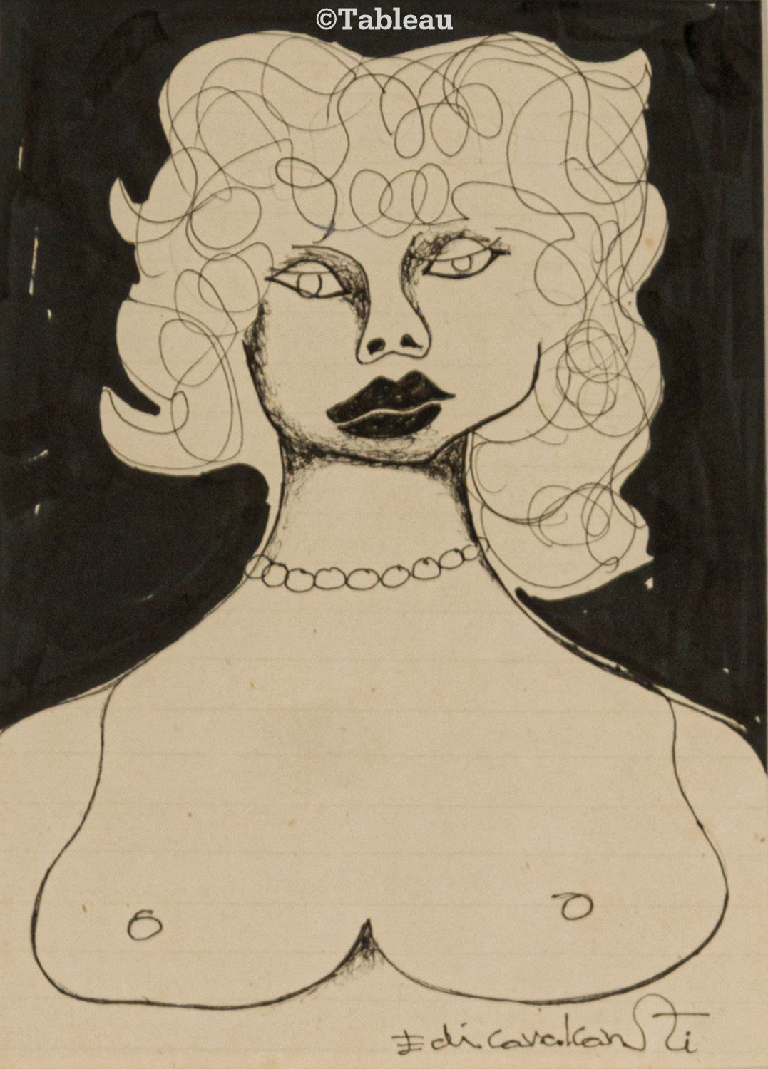 Emiliano di Cavalcanti - Mulata