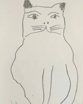 Aldemir Martins - Gato (s/ data)
