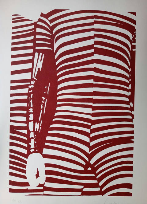 Manequim vermelho