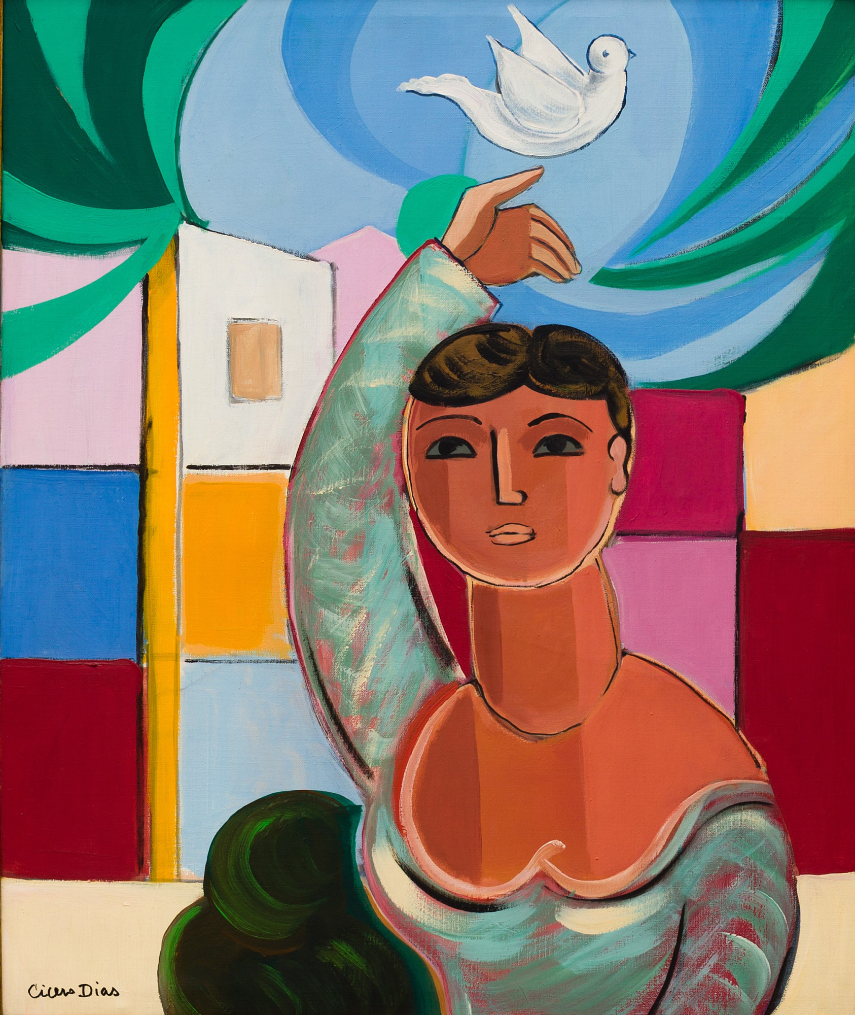 Cícero Dias - Figura e Pomba