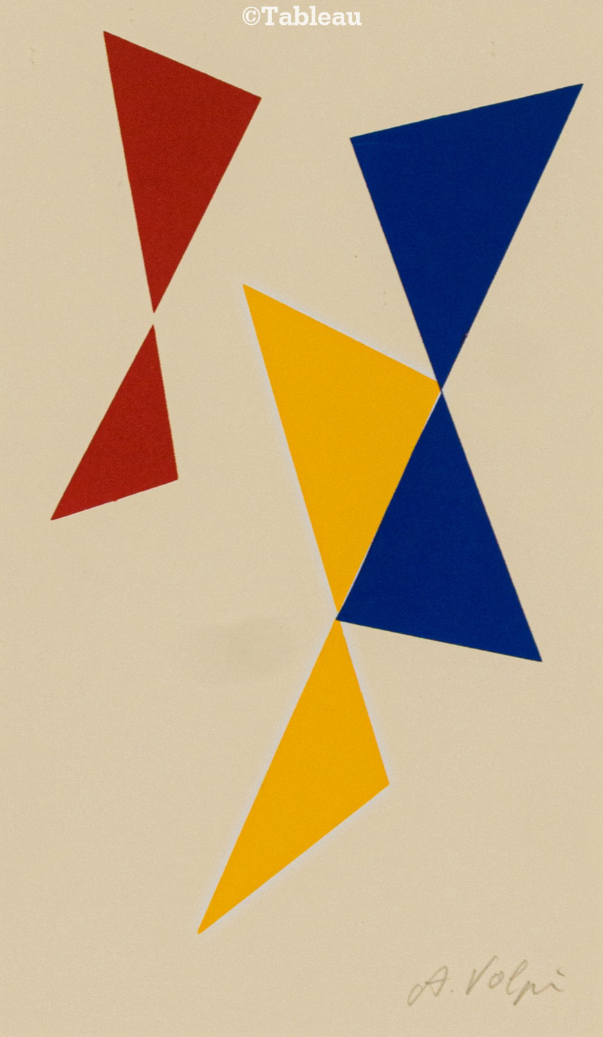 Alfredo Volpi - Triângulos