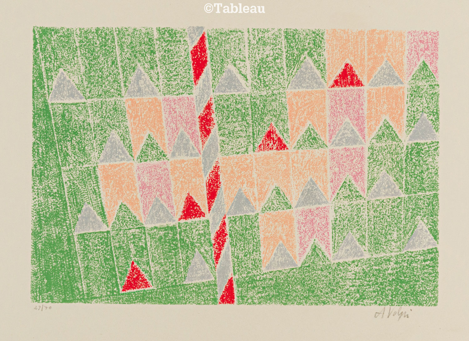 Alfredo Volpi - Bandeirinhas