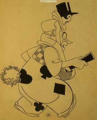 J. Carlos - Personagens do circo