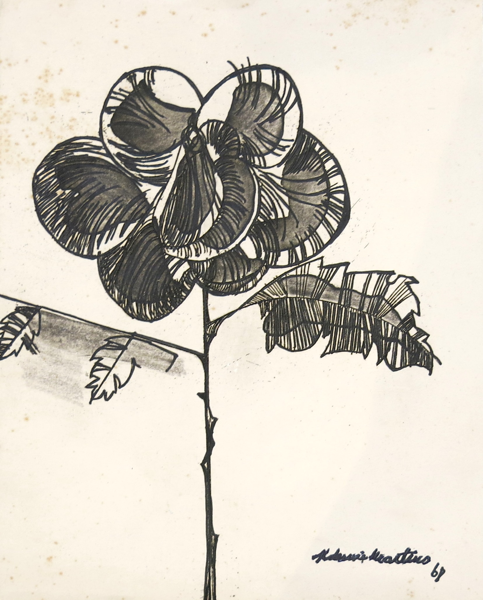 Aldemir Martins - Flor