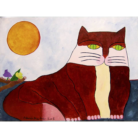 Gato vermelho
