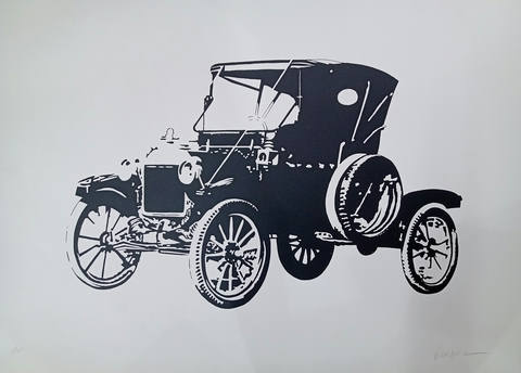 Carro Antigo Preto