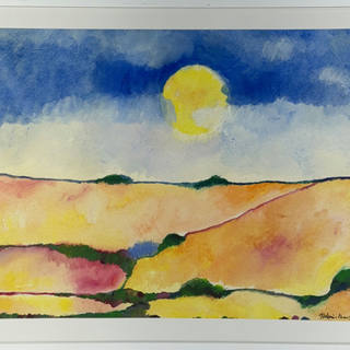 Aldemir Martins - Pôr do sol