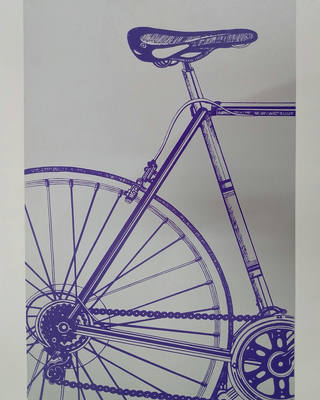 Kleber Ventura - Bicicleta roxa