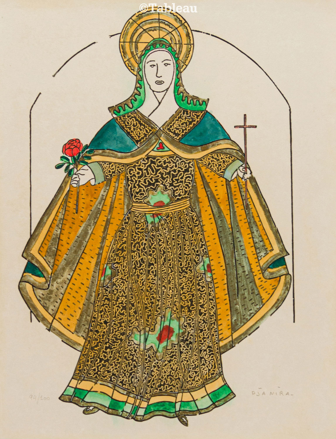 Djanira da Motta e Silva - Santa Terezinha