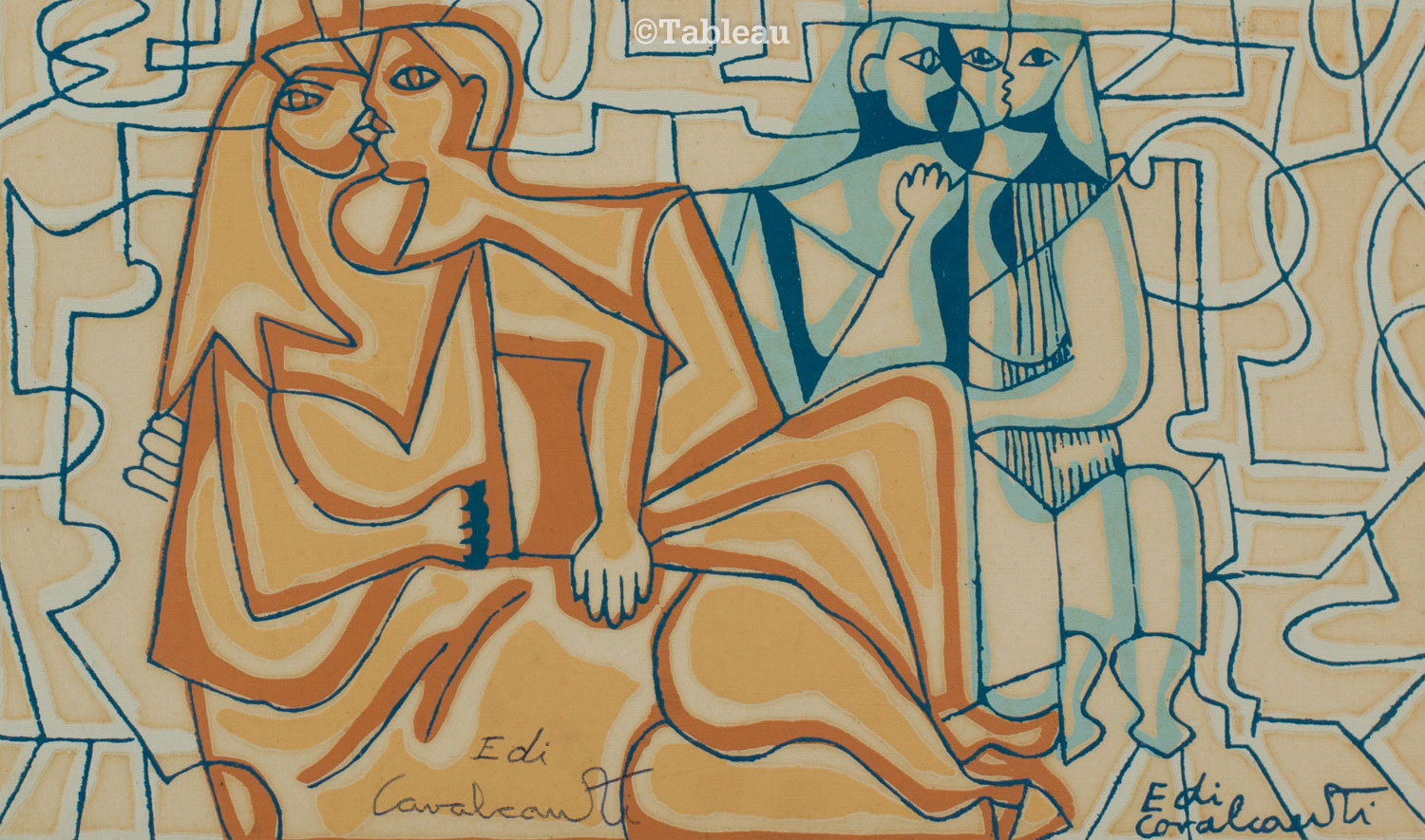 Emiliano di Cavalcanti - Casal