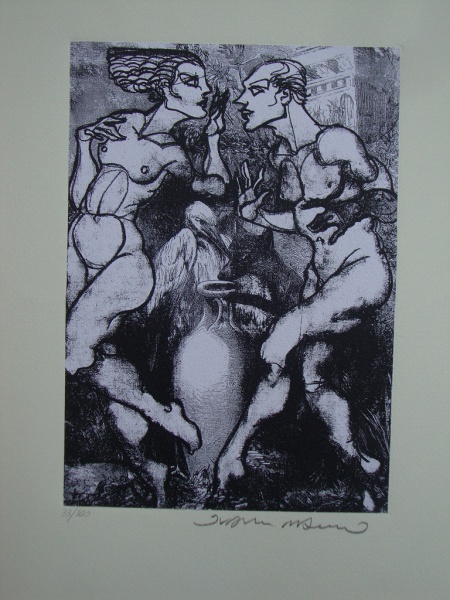 Casal e Pássaro