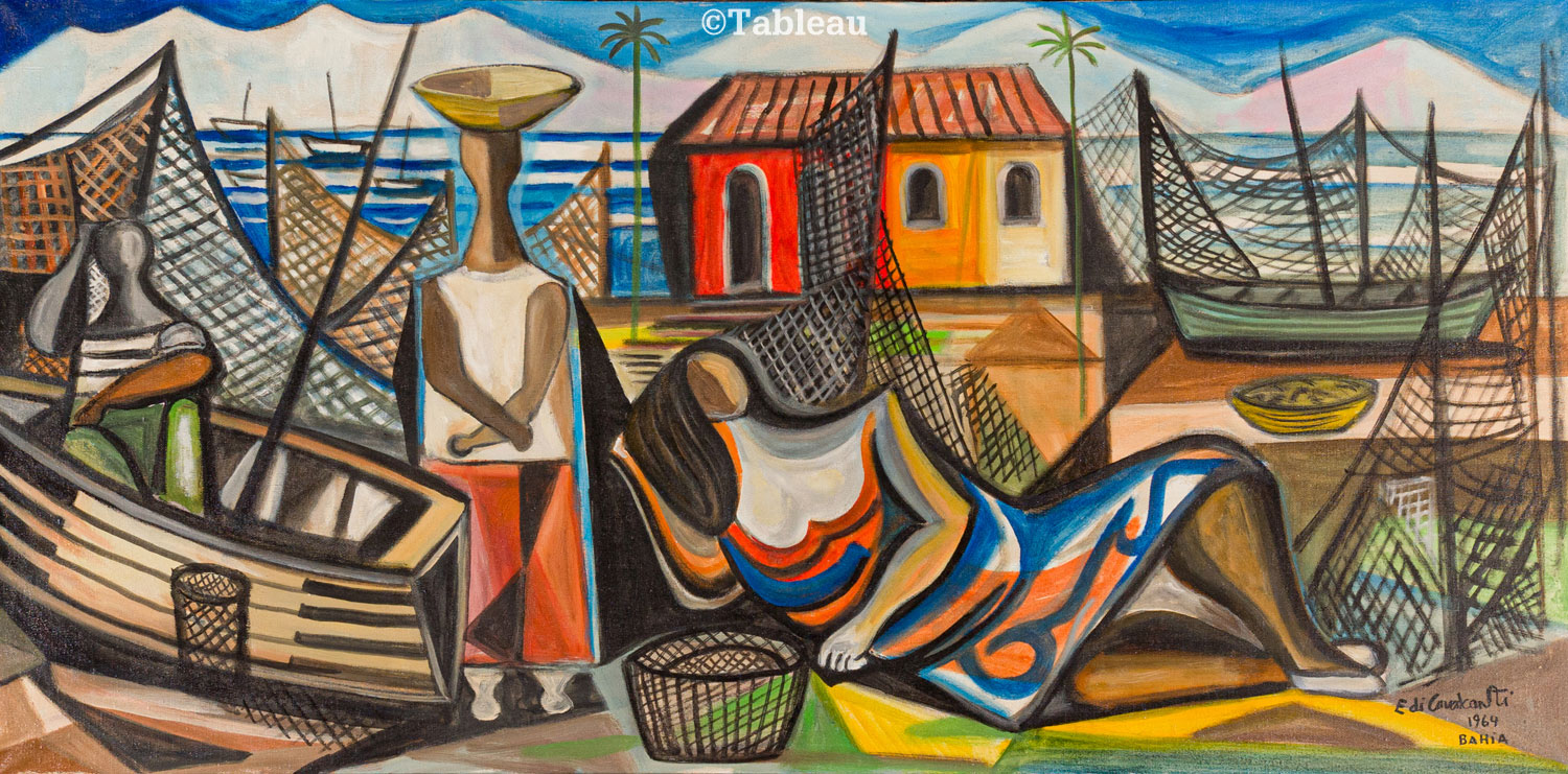 Emiliano di Cavalcanti - Pescadores