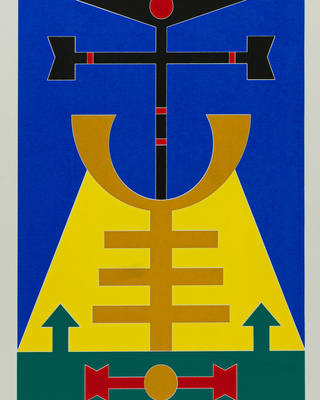 Rubem Valentim - Emblema 6