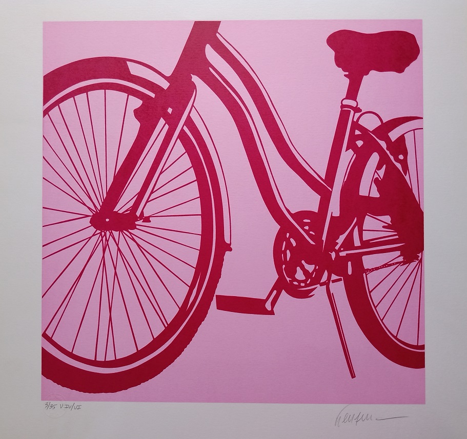 Bicicleta Rosa