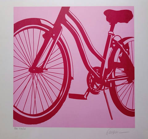 Bicicleta Rosa