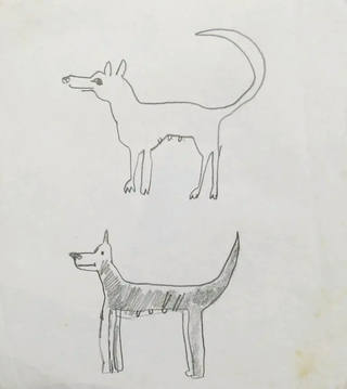 Aldemir Martins - Estudos Cachorros