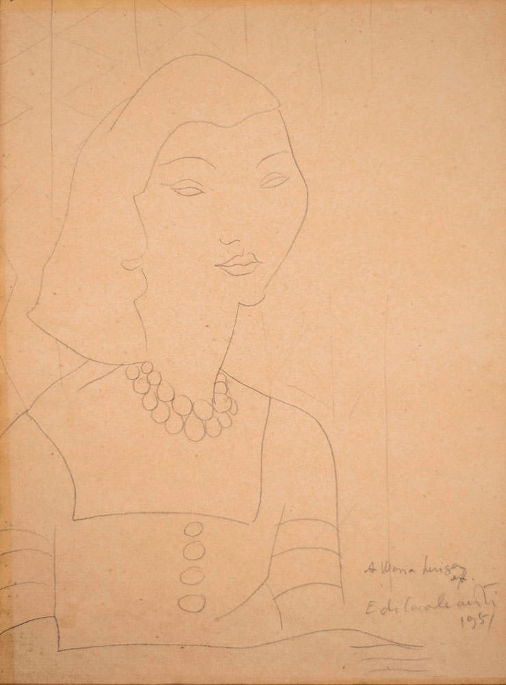 Emiliano di Cavalcanti - Figura de Mulher