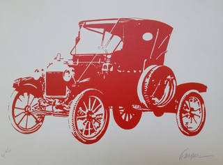 Kleber Ventura - Carro antigo vermelho