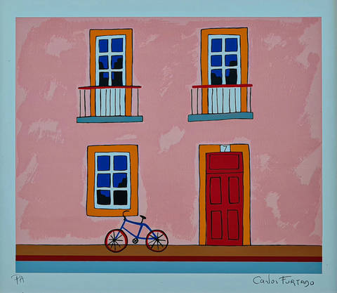 Fachada rosa