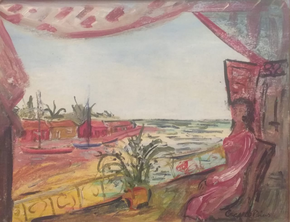 Cícero Dias - Figura com Marinha