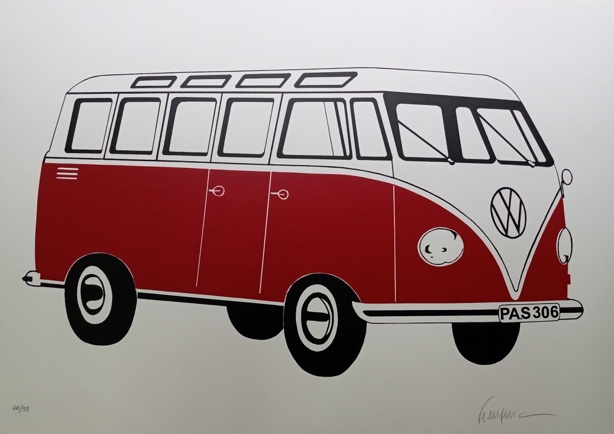 Kleber Ventura - Kombi vermelha