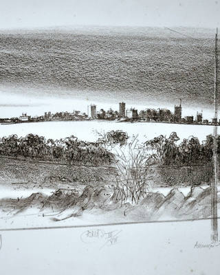 Lívio Abramo - Assunção - Rio Paraguay