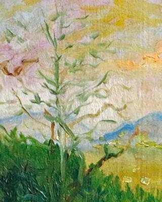 Aldo Bonadei - Paisagem