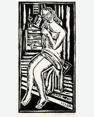 Lasar Segall - Mulher do Mangue sentada