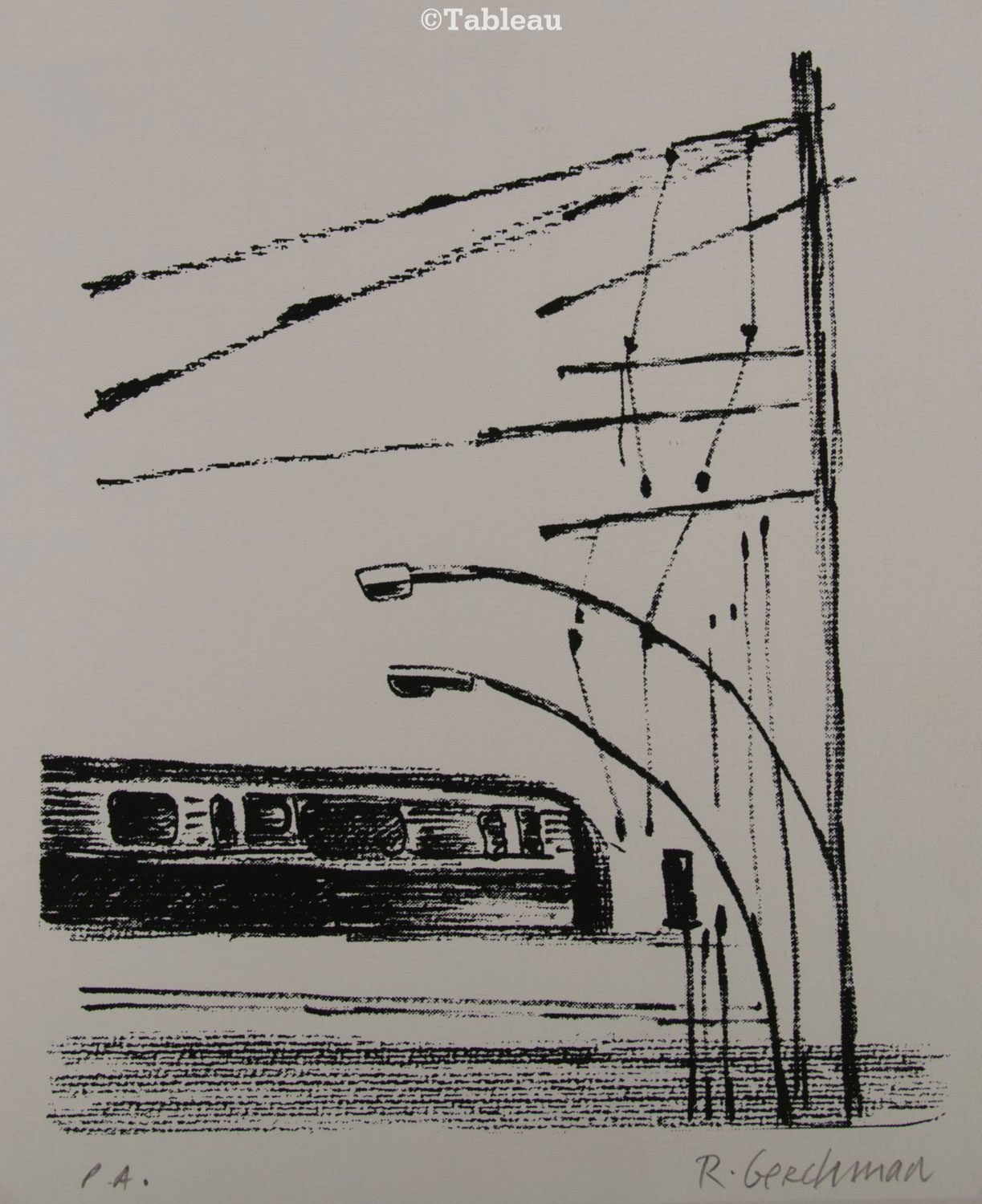 Rubens Gerchman - O trem
