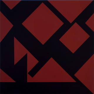 Judith Lauand - Composição marrom e preto