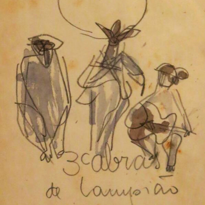 Aldemir Martins - 3 Cabras de Lampião