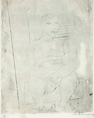 Candido Portinari - Moça