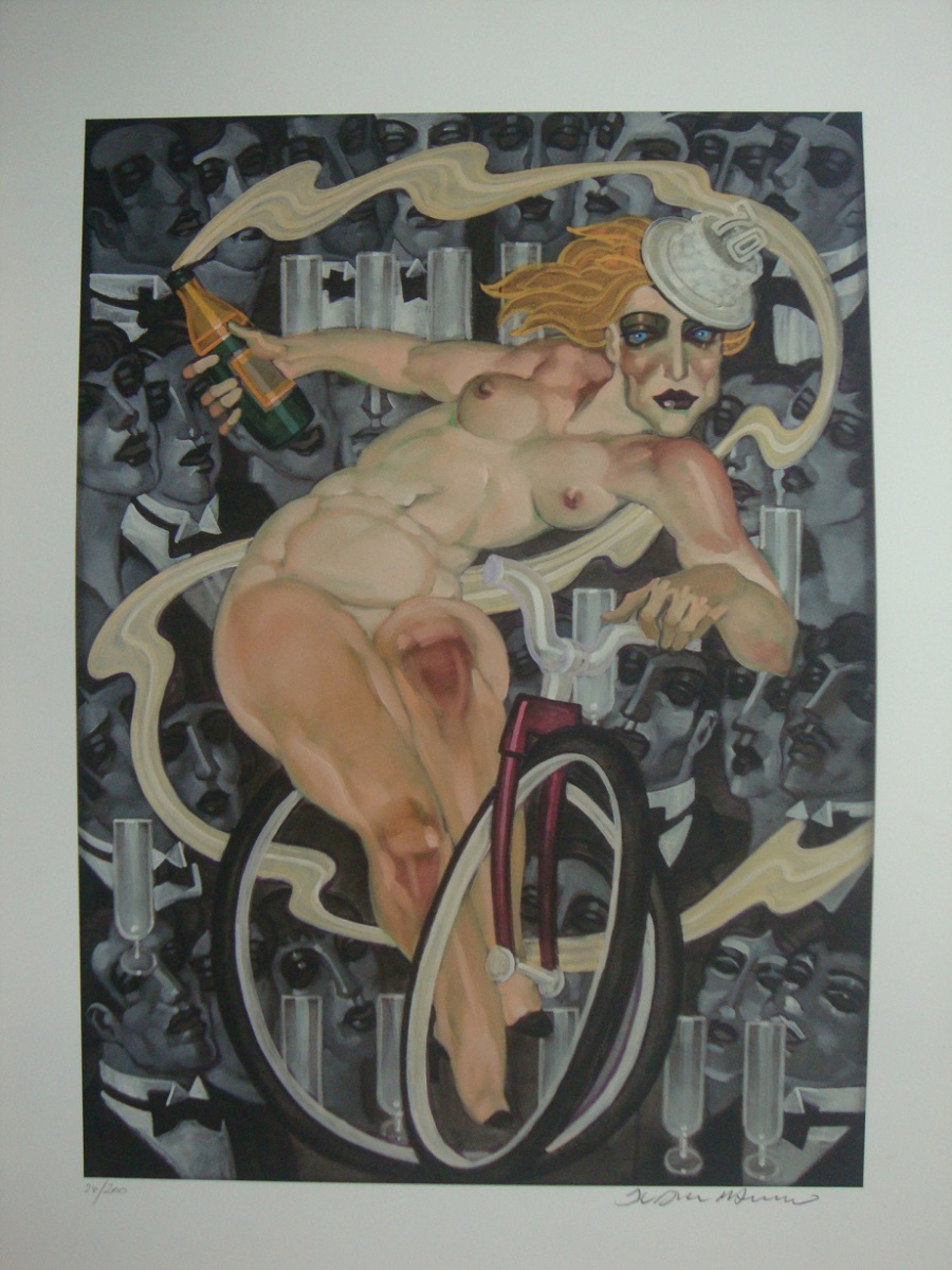 Nu feminino