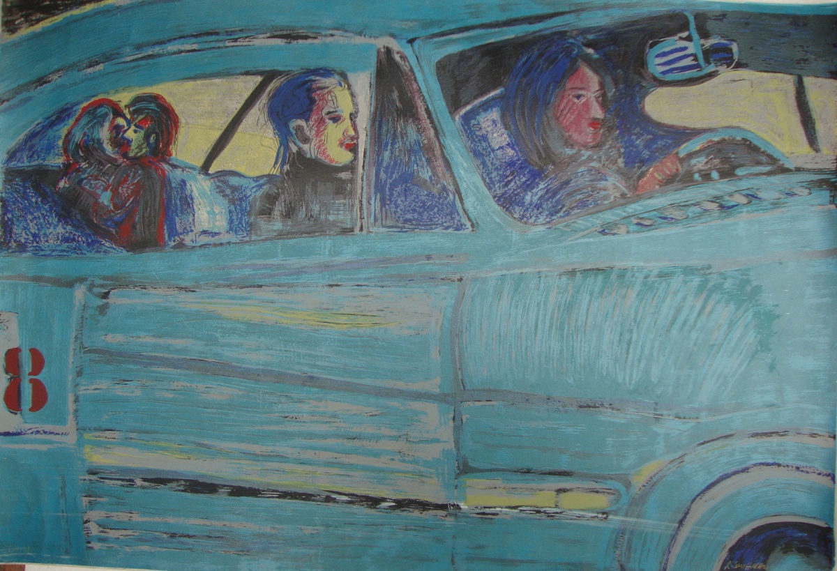 Rubens Gerchman - O Beijo