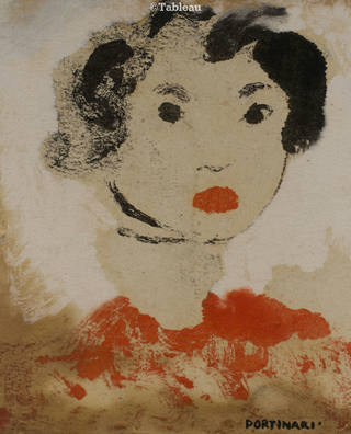 Candido Portinari - Cabeça de mulher