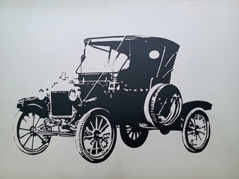 Carro Antigo Preto
