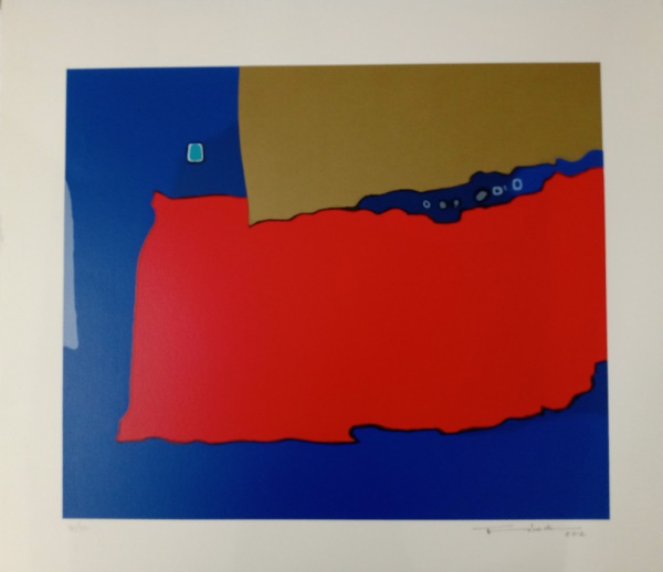 Kenji Fukuda - Abstrato dourado