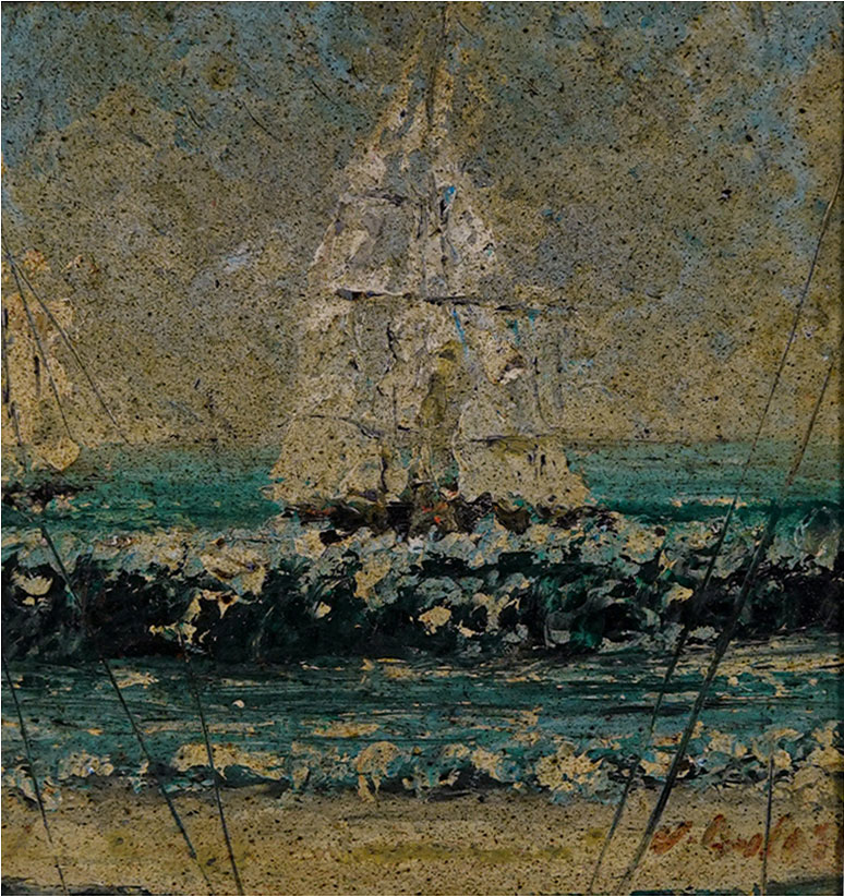 José Paulo Moreira da Fonseca - Velas e mar revolto