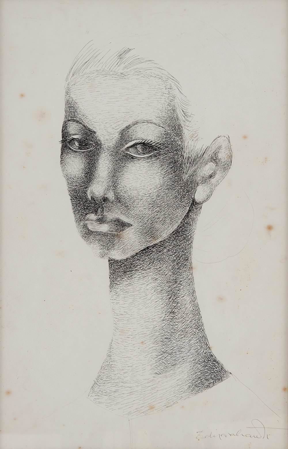 Emiliano di Cavalcanti - Figura Feminia