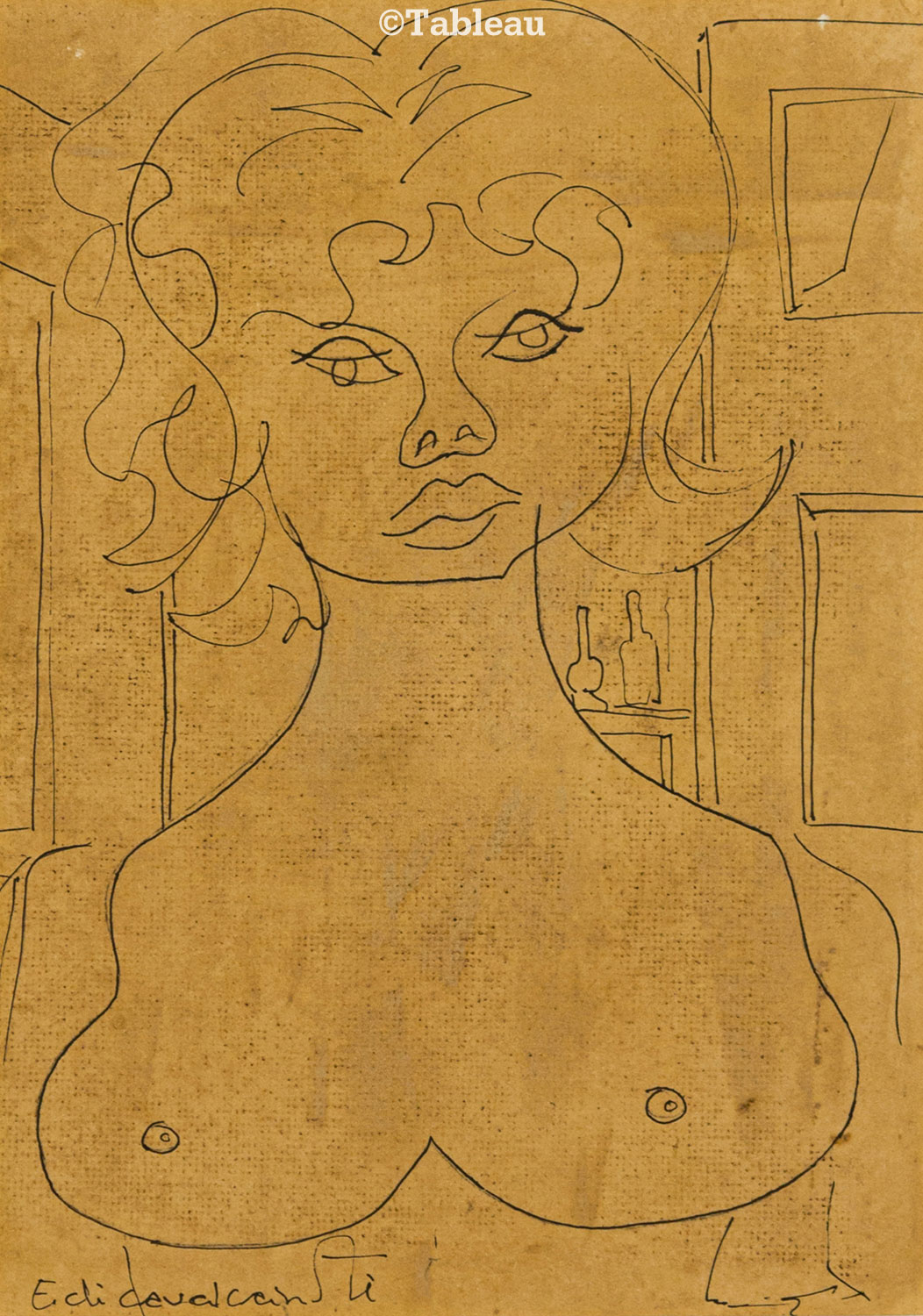 Emiliano di Cavalcanti - Mulata